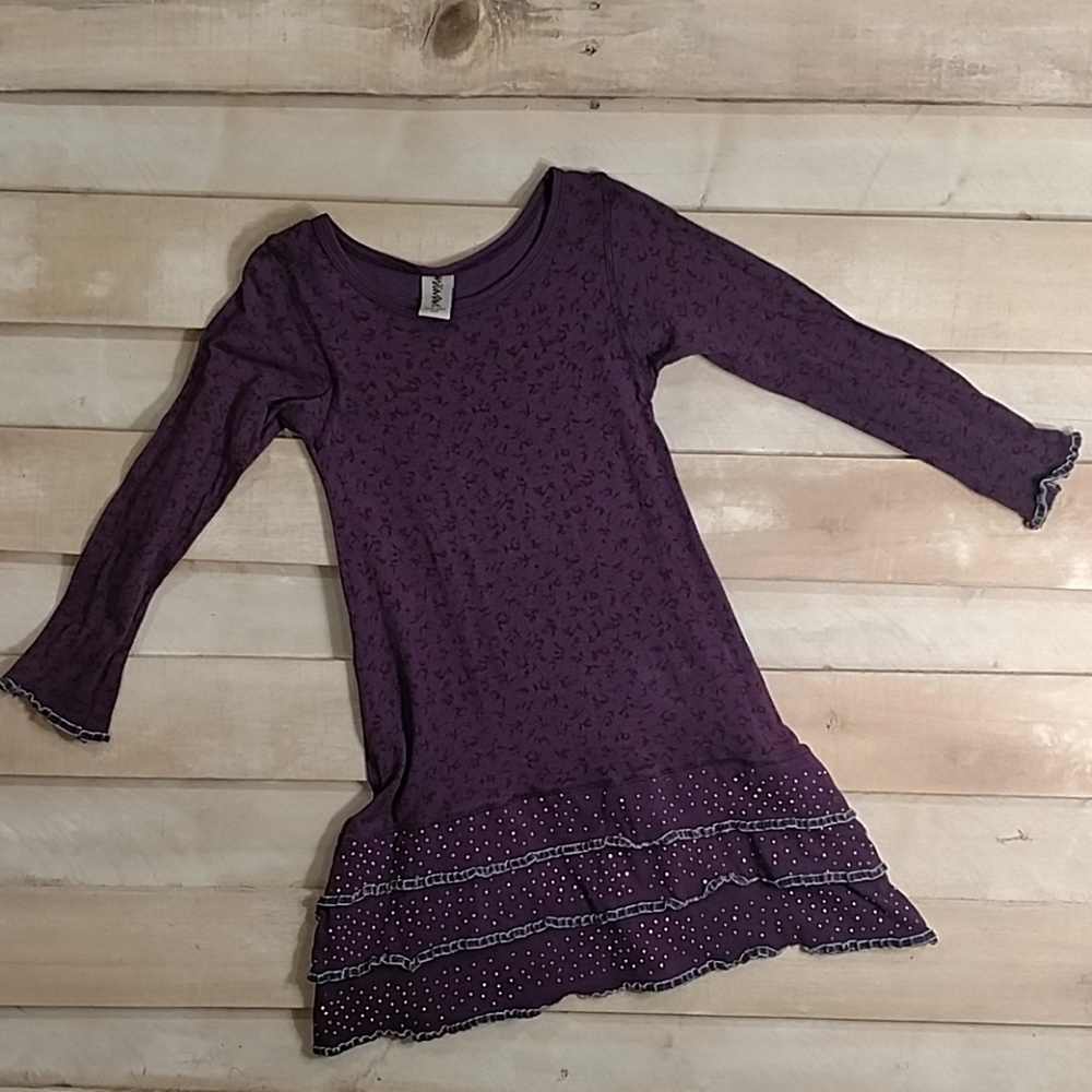 MIGNONE - Purple long sleeve dress Size 5